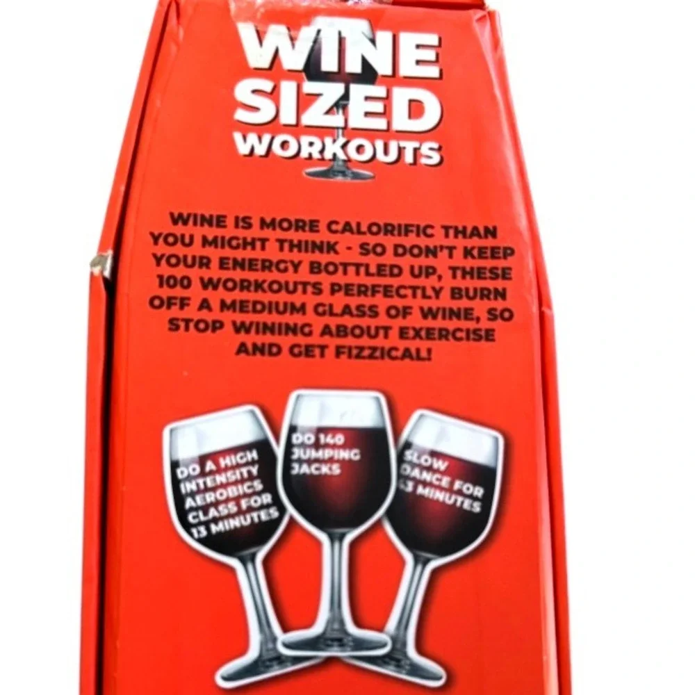 Wine Sized Workouts New 100 Exercises to Burn Off A Glass of Wine Fitness‎ Guide